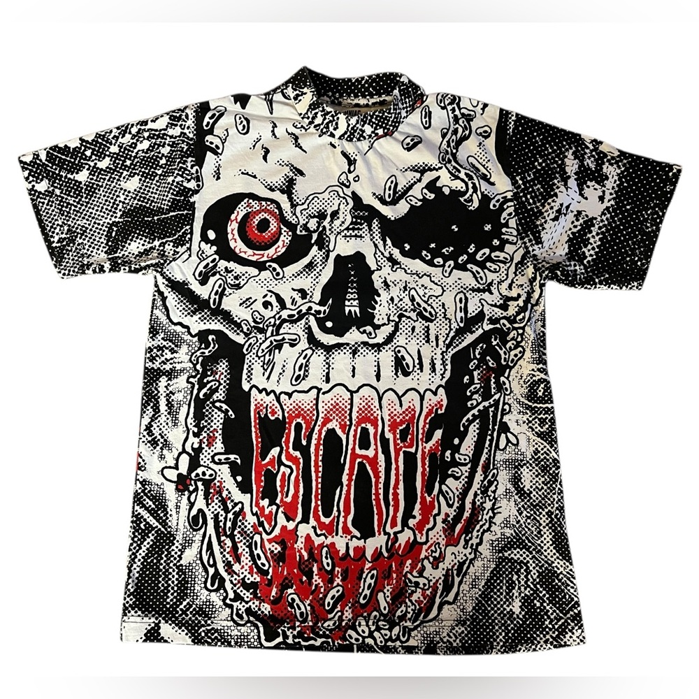 Insomniac ESCAPE 2022 Festival Skull Horror Graphic Rave EDM T-Shirt Sz S